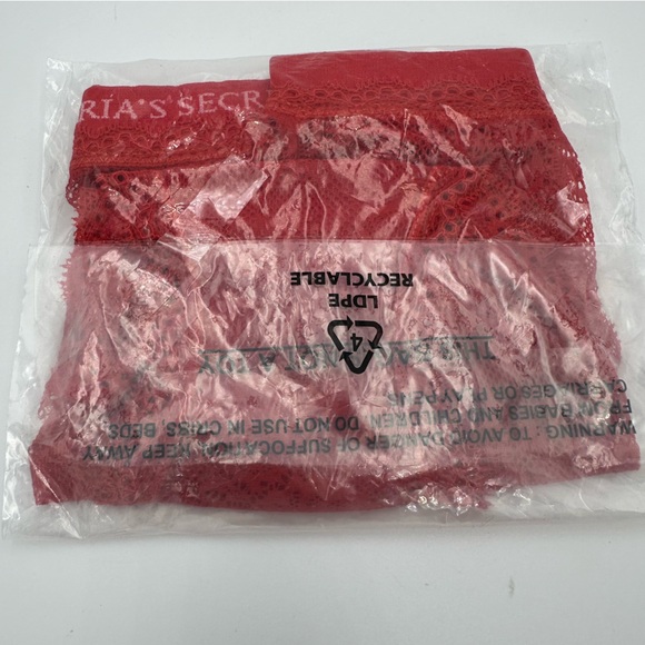 Victoria's Secret Red Stretch Lace Hiphugger 2012 Bikini Panty - Picture 8 of 12